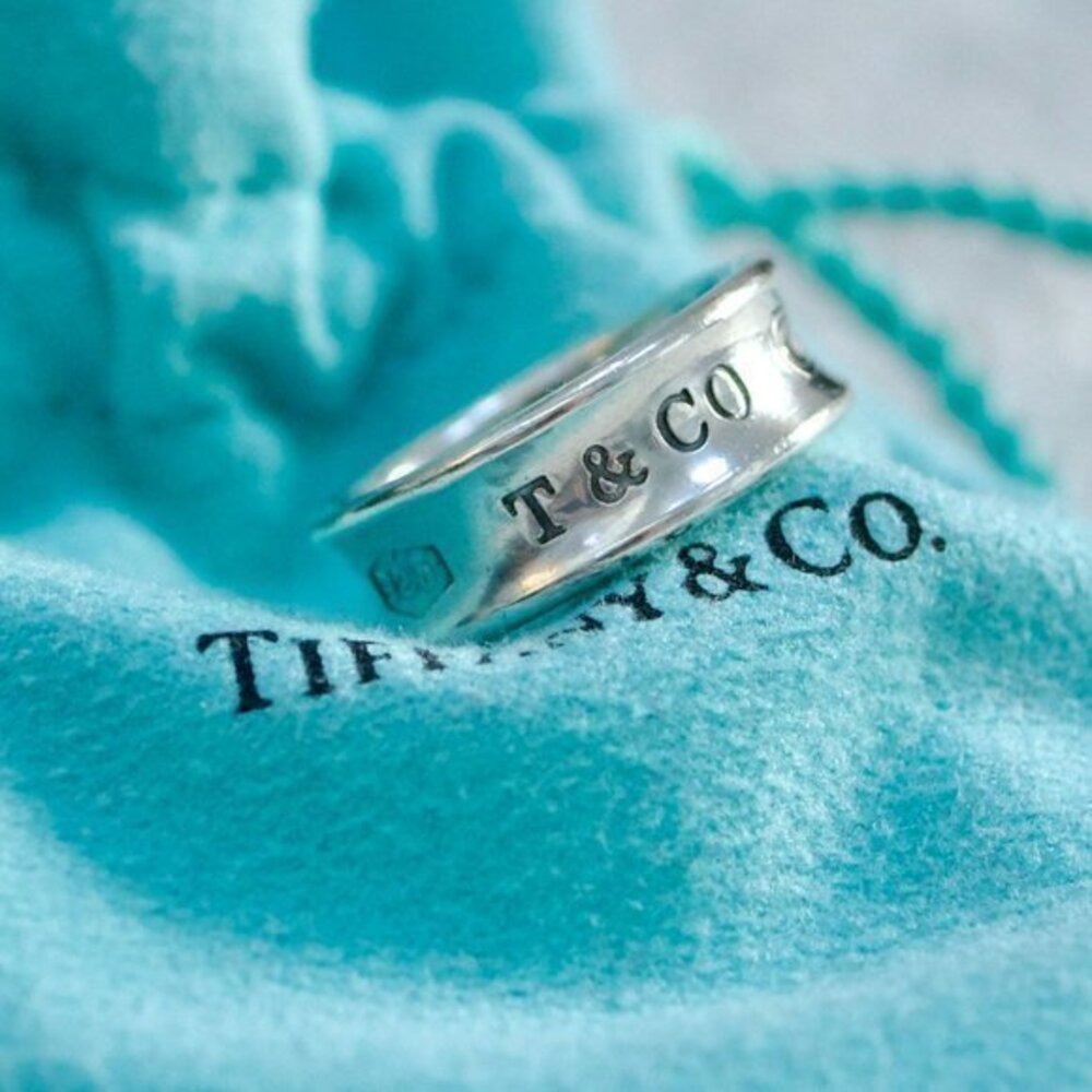 Tiffany & Co. 1837 Wide Band Ring - Size 5